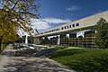 Outside of the Gerald R. Ford Presidential Museum, Grand Rapids, Michigan.