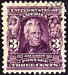 Andrew Jackson, 3¢