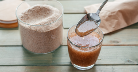 Psyllium husk used as fiber supplement